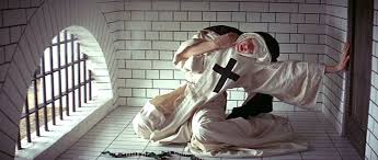 The Devils, Vanessa Redgrave in Ursuline cloister, 16th Century France ©Festival de Cannes