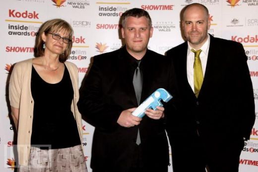 The Last Confession of Alexander Pearce Wins at 2009 Inside Film Awards: Producer Nial Fulton & Director Michael James Rowland 