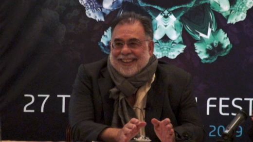 Francis Ford Coppola at Torino Film Festival  photo by Marc Halperin
