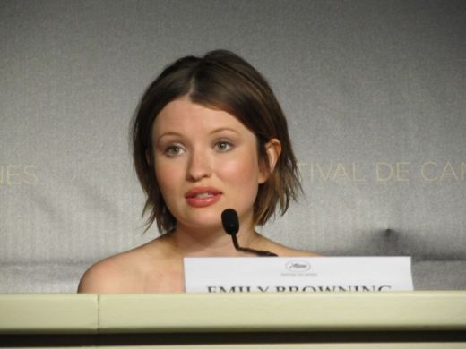 Emily Browning at Cannes