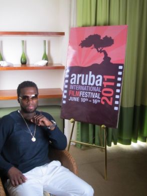 Interview with 50 Cent in Aruba at AIFF