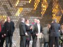 Nur and Selim on stage accepting award at SIFF 2011