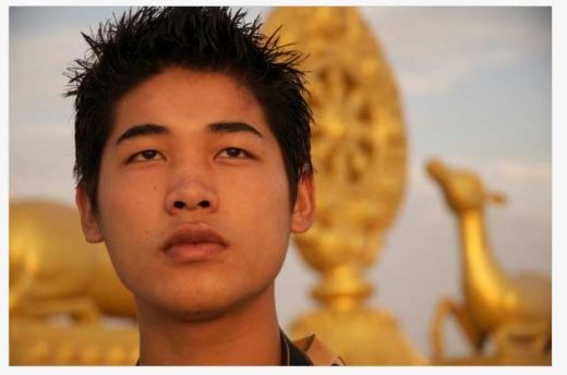 Lhagyari Trichen Namgyal Wangchuk, the 18th descendent of Tibet's Great Dharma Kings.