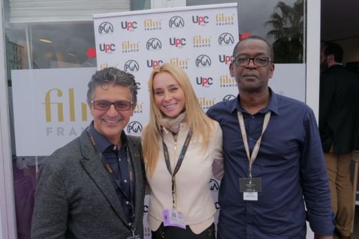 Kayvan Mashayekh (Co-Chair, International Committee PGA), Ms. Regina Di Santo (Private Financial Sponsor), Calvin Walker (Film F