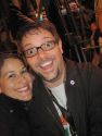 me and ted Mills, two unorthodox journalists. lol!