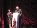 Director of festival, Dimitri Eipides, opens ceremony