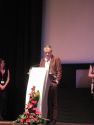 David Andre accepts award for Amnesty International Award