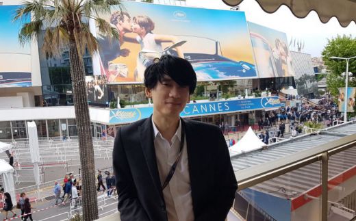 Filmmaker Brian Metcalf at 71st Cannes Film Festival