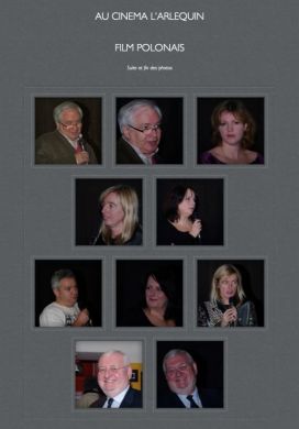Polish cinema personalities attending Solidarnosc Festival in Paris