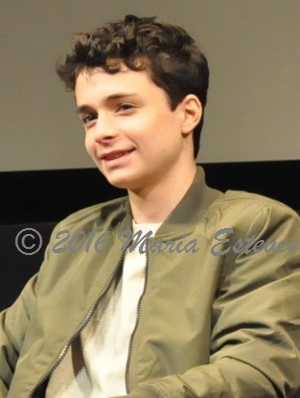 NYFF54 World Premiere of 20TH CENTURY WOMEN: cast member actor Lucas Jade Zumann.