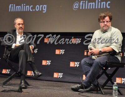 NYFF54 Premiere of MANCHESTER BY THE SEA Press Conference: (L-R) Festival director Kent Jones, NYFF, and director Kenneth Lonergan.
