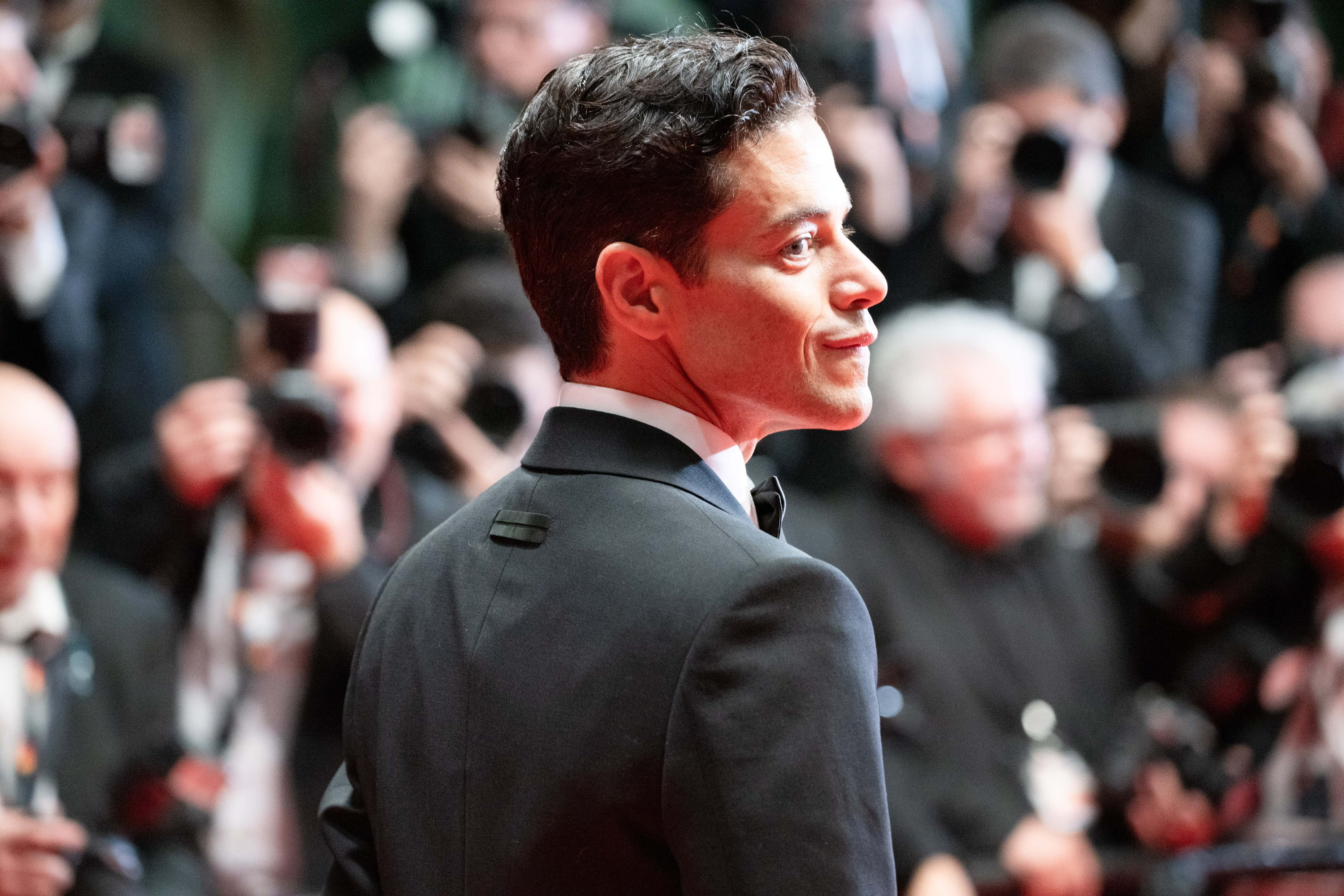 Image Description: Rami Malek attends the competition screening red carpet of the movie The Man I Love during the 79th Cannes Film Festival Cannes France 2026-05-20