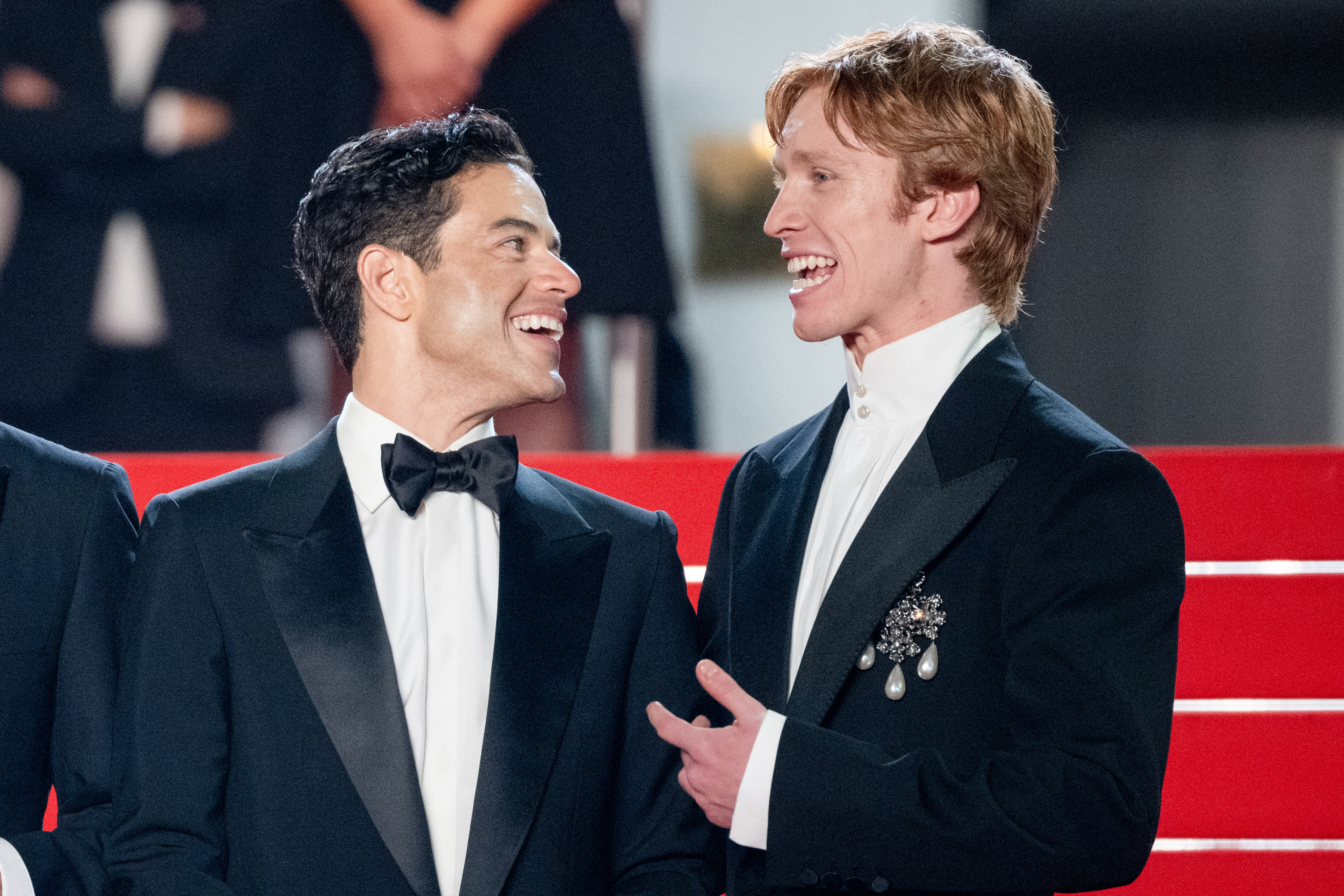 Image Description: Rami Malek and Luther Ford attend the competition screening red carpet of the movie The Man I Love during the 79th Cannes Film Festival Cannes France 2026-05-20