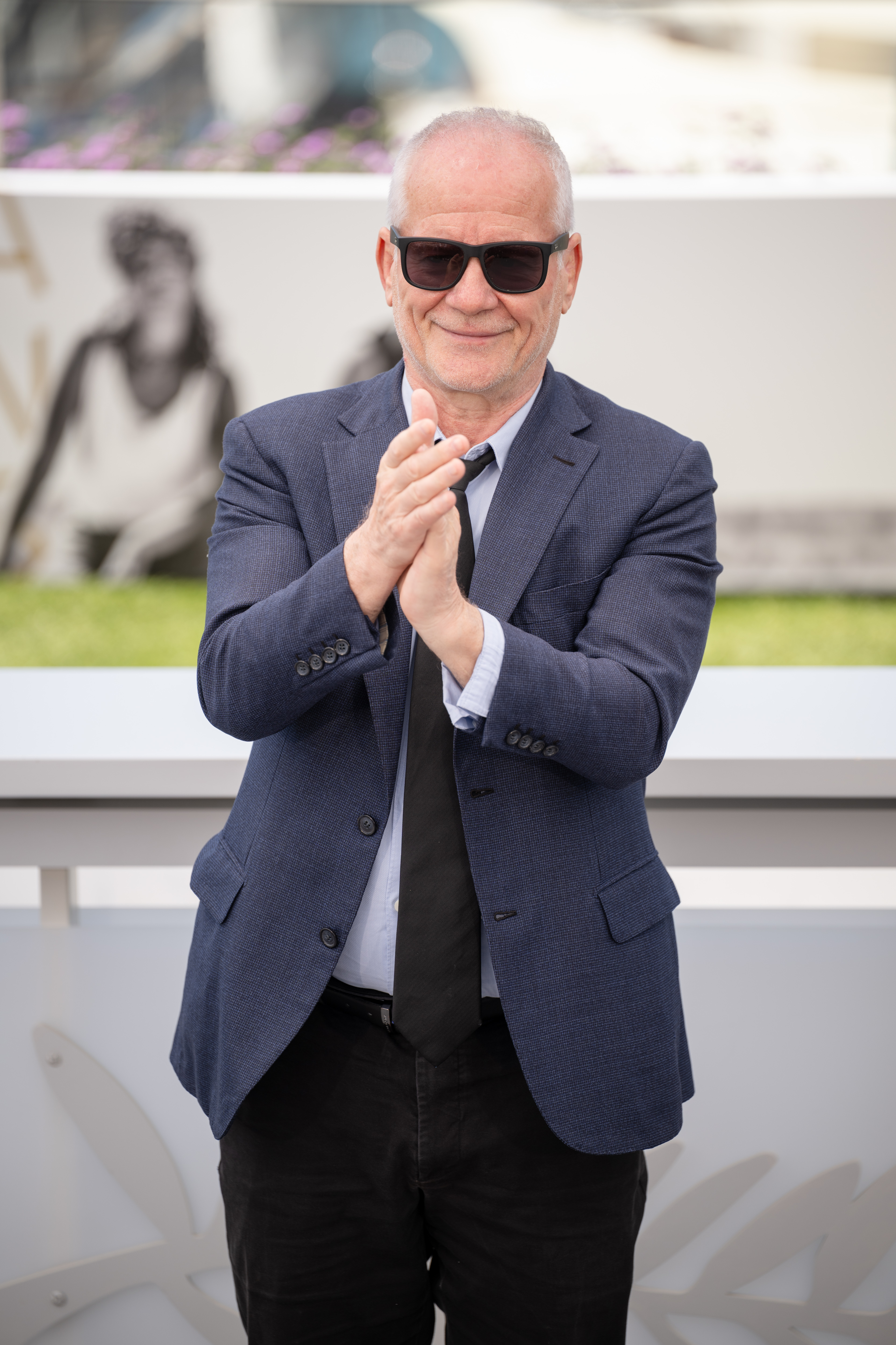 Image Description: Thierry Fremaux poses during the honorary Palme D Or photocall at the 79th Cannes Film Festival Cannes France 2026-05-12