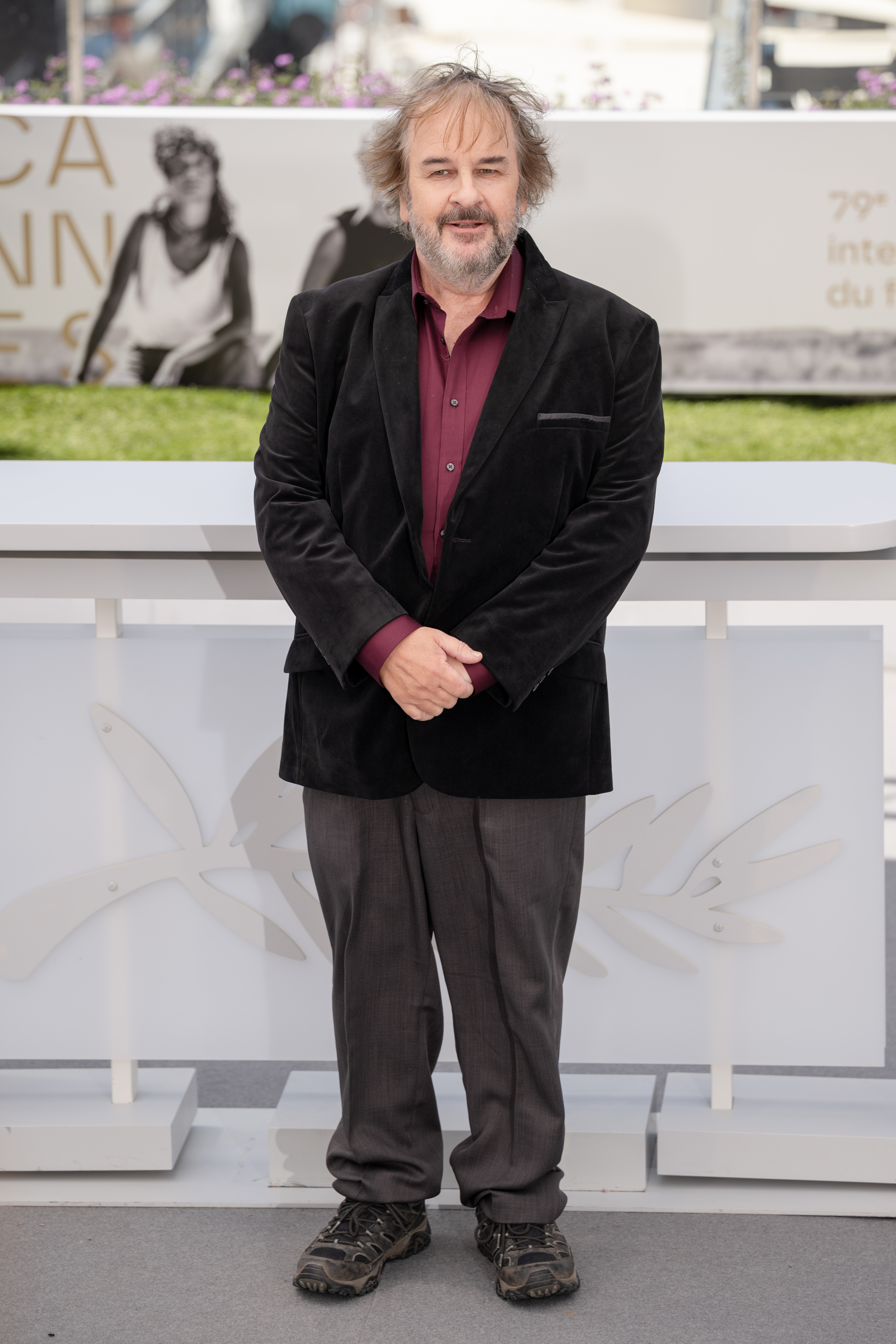 Image Description: Peter Jackson poses during the honorary Palme D Or photocall at the 79th Cannes Film Festival Cannes France 2026-05-12