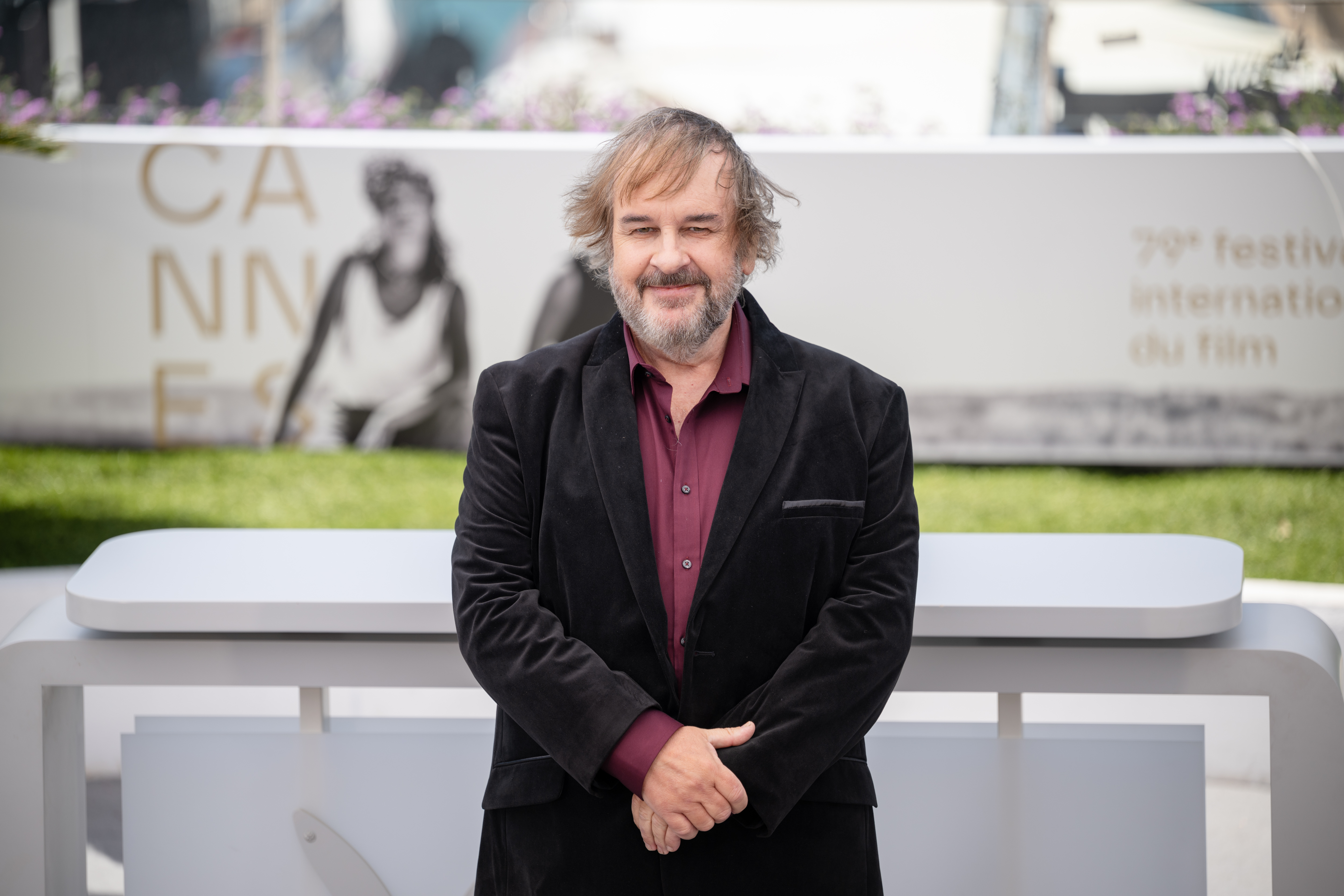 Image Description: Peter Jackson poses during the honorary Palme D Or photocall at the 79th Cannes Film Festival Cannes France 2026-05-12