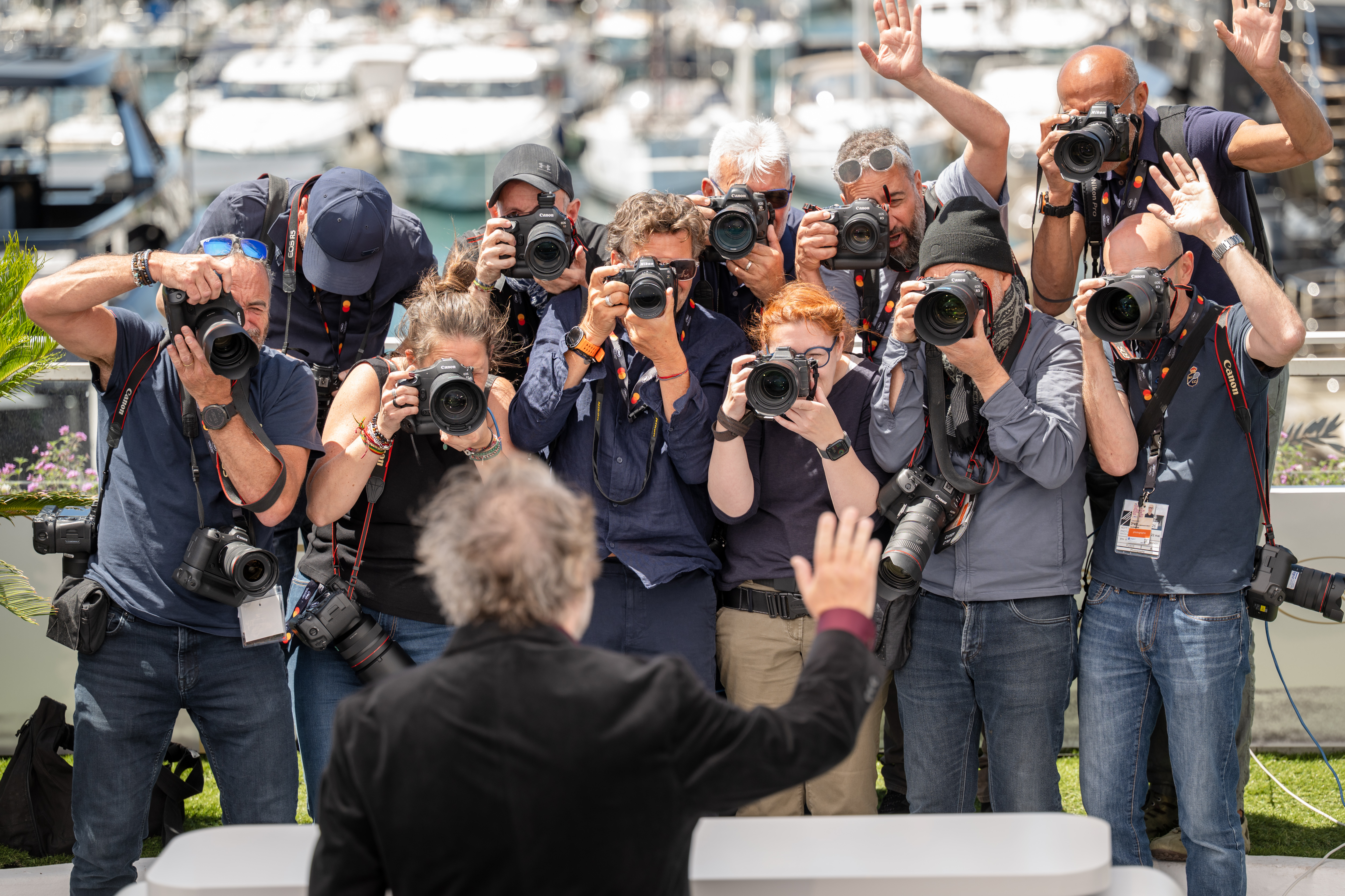 Image Description: Peter Jackson poses during the honorary Palme D Or photocall at the 79th Cannes Film Festival Cannes France 2026-05-12