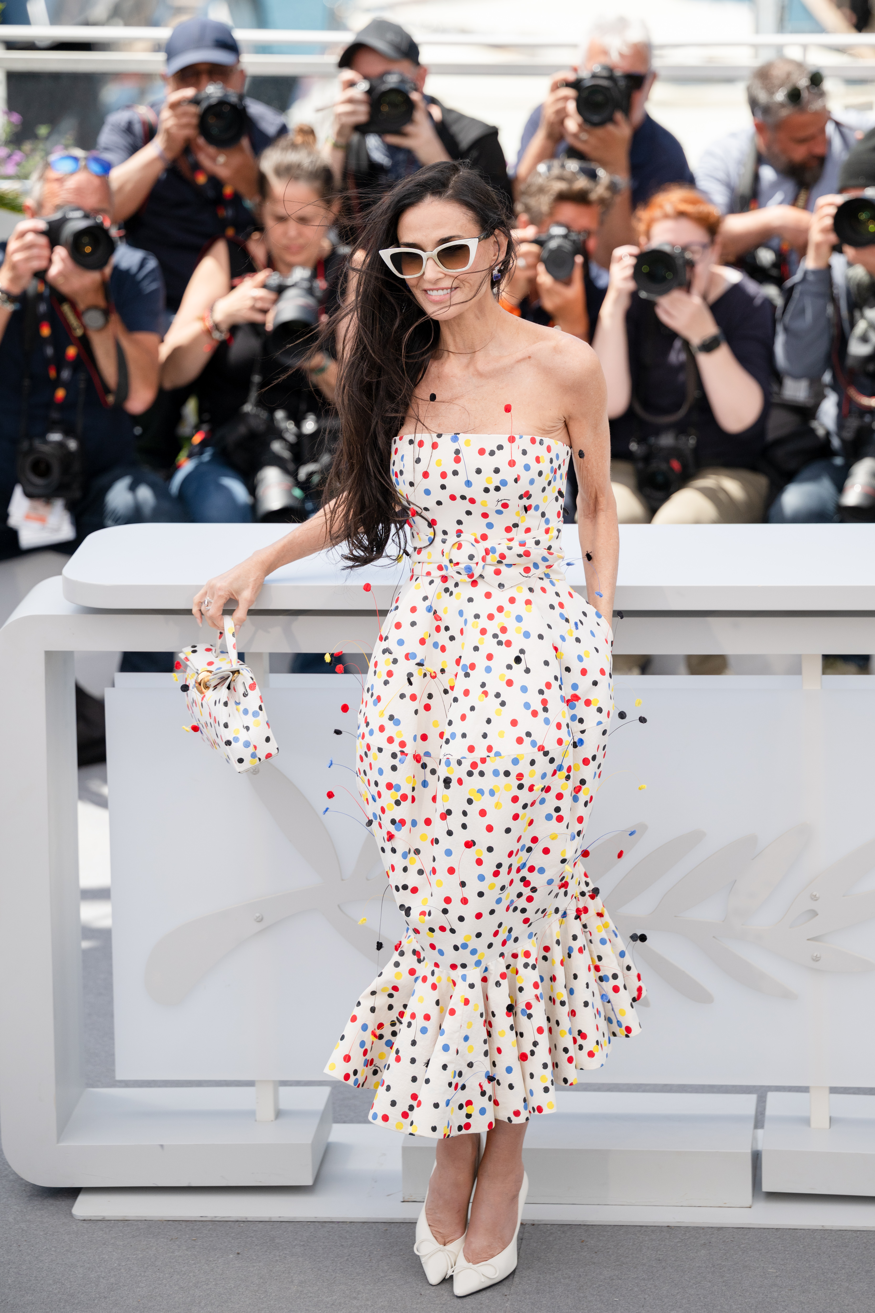 Image Description: Jury Member Demi Moore attends the jury photocall during the 79th Cannes Film Festival Cannes France 2026-05-12