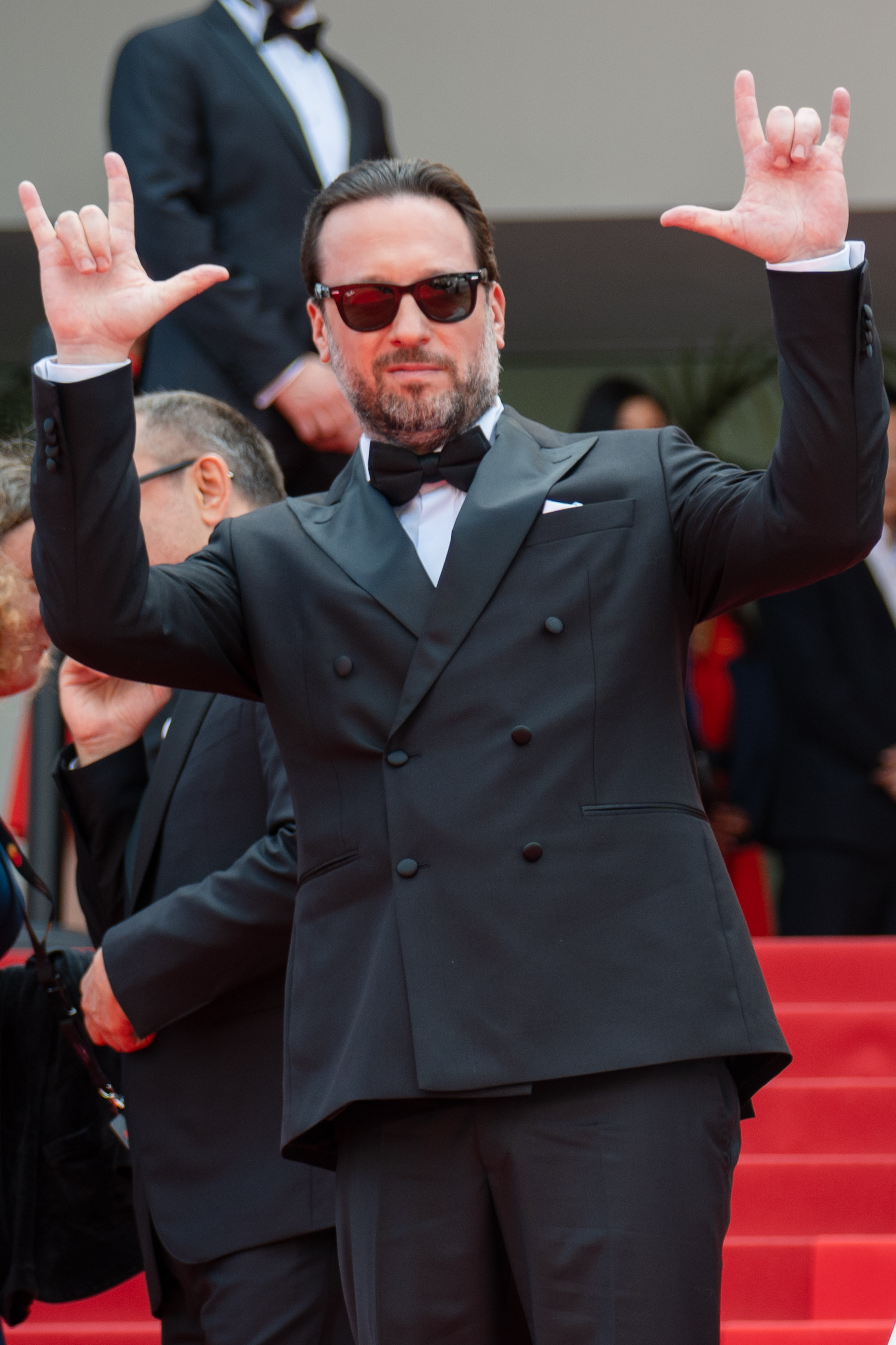 Image Description: Dmitriy Mazurov attends the competition screening red carpet of the movie Minotaur during the 79th Cannes Film Festival Cannes France 2026-05-19