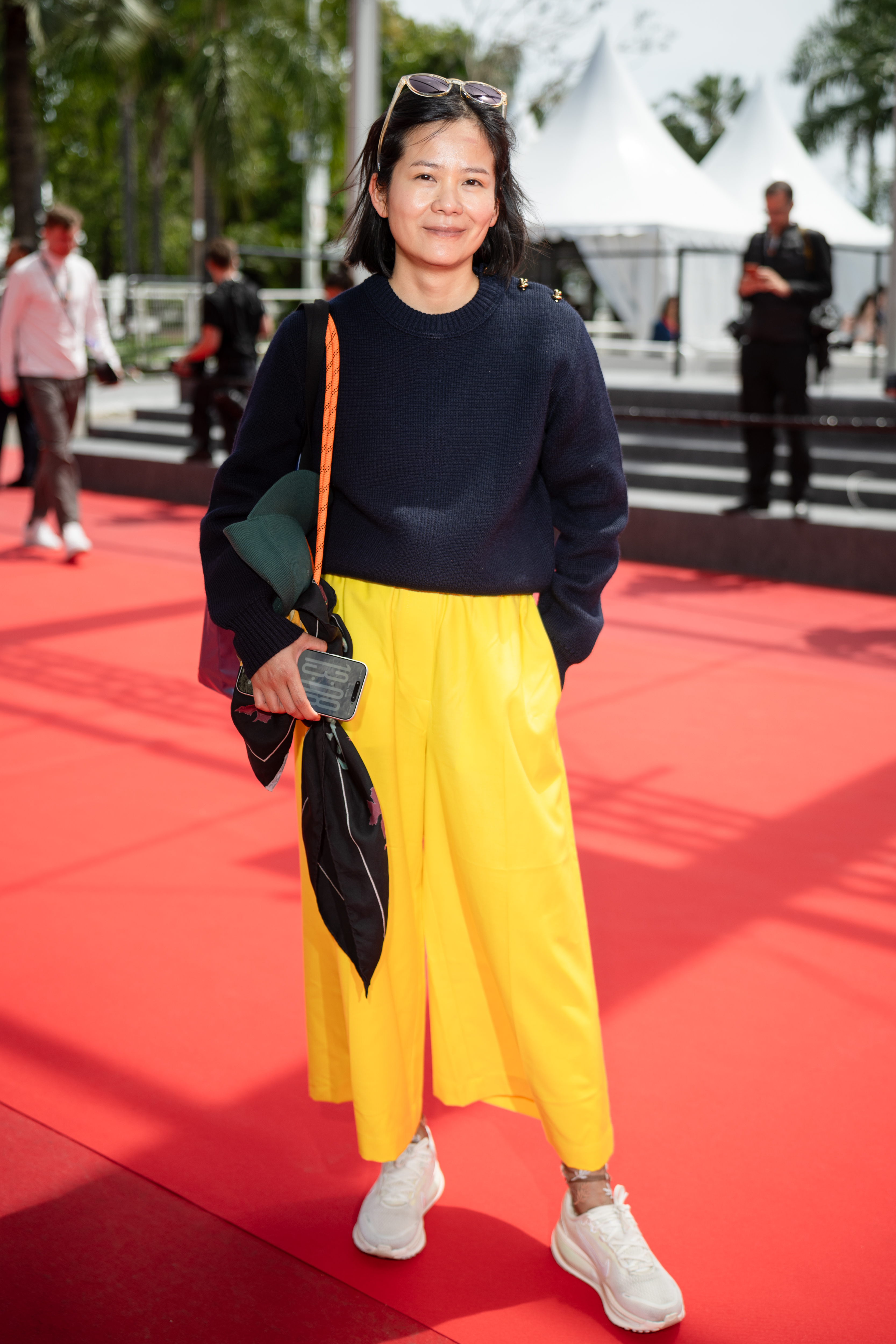Image Description: Mai phong Nguyen attends the competition screening red carpet of the movie Soudain during the 79th Cannes Film Festival Cannes France 2026-05-15