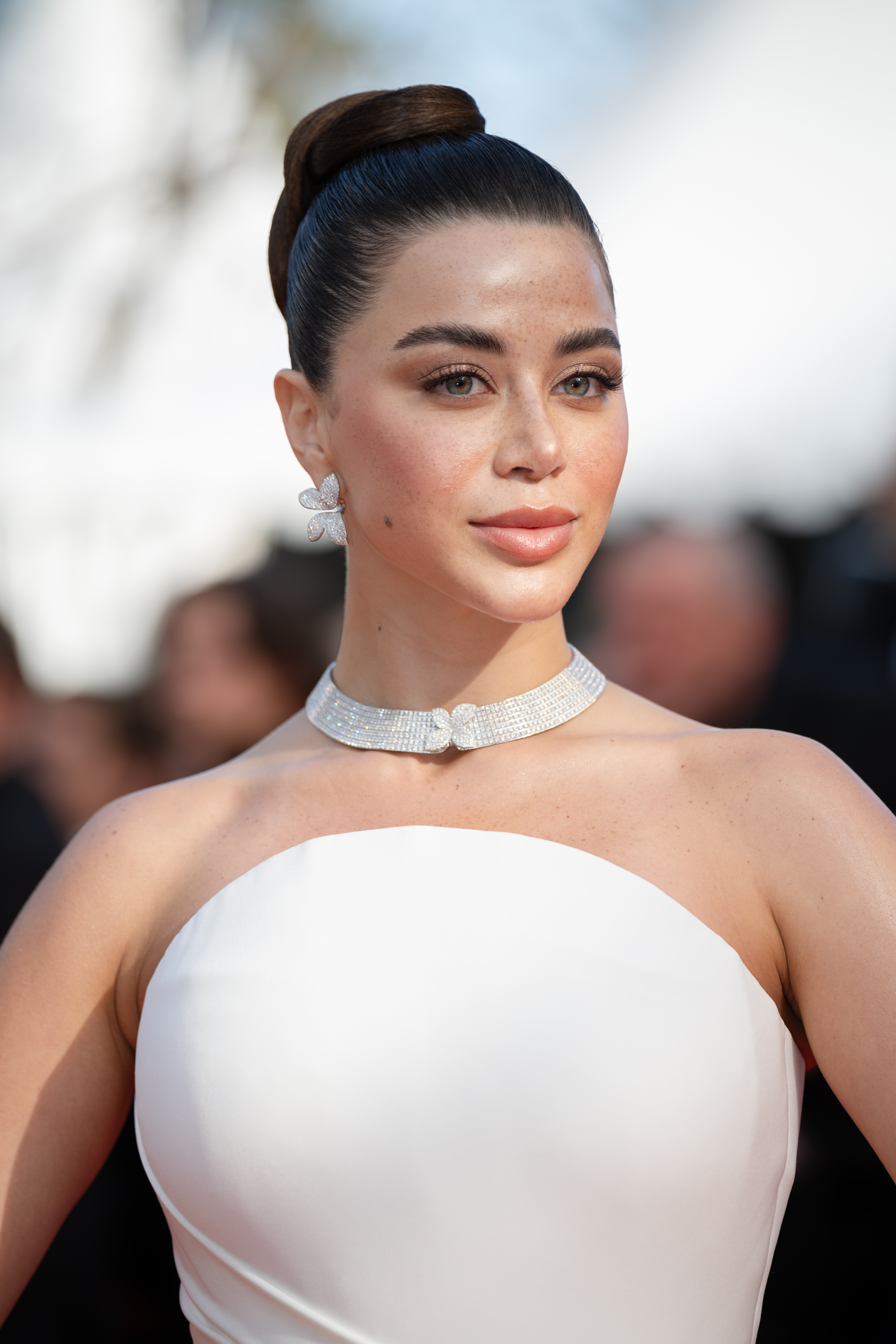 Image Description: Yara El Sokkary attends the competition screening red carpet of the movie Amarga Navidad during the 79th Cannes Film Festival Cannes France 2026-05-19