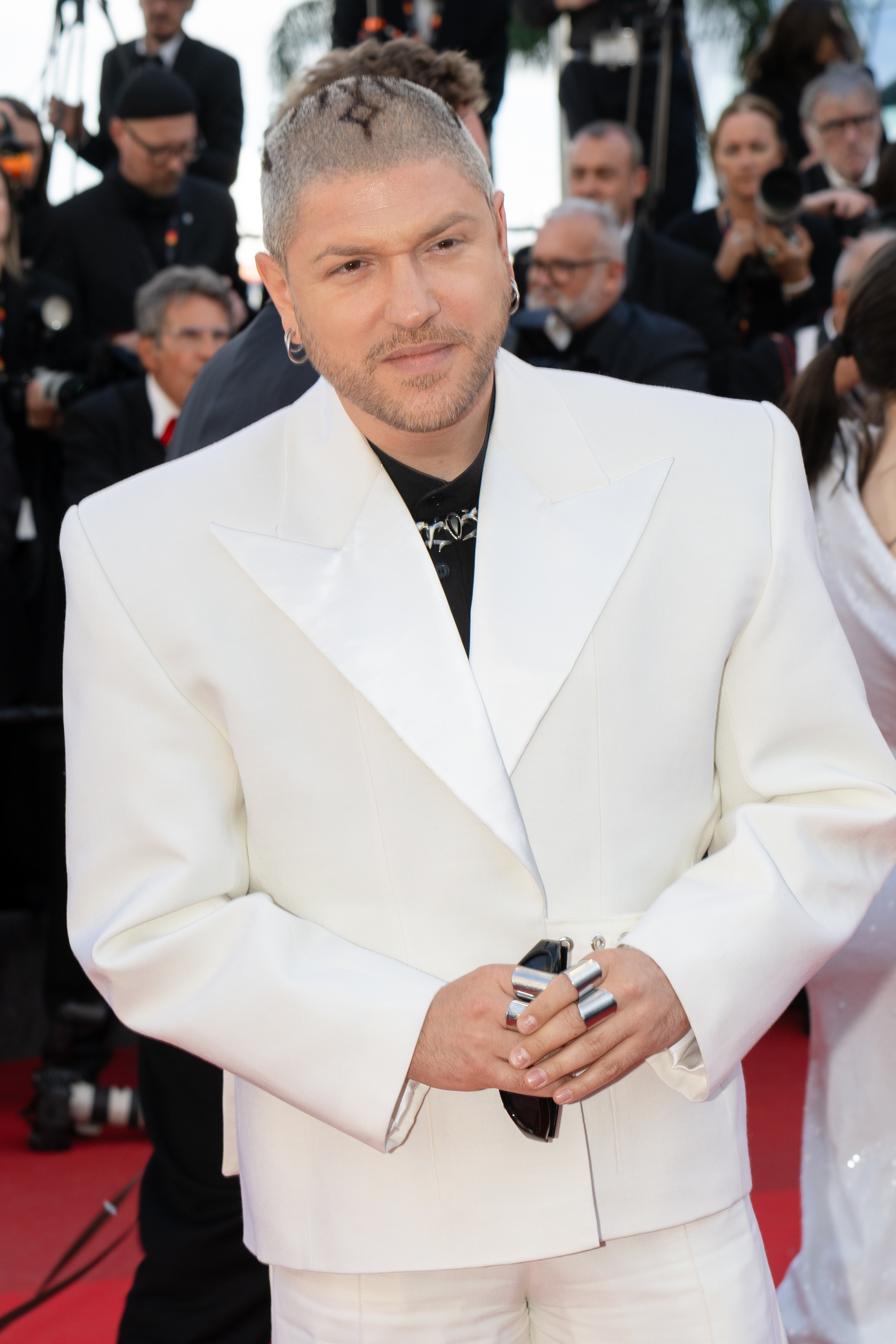 Image Description: Moisimann attends the special screening red carpet of the movie Karma during the 79th Cannes Film Festival Cannes France 2026-05-15