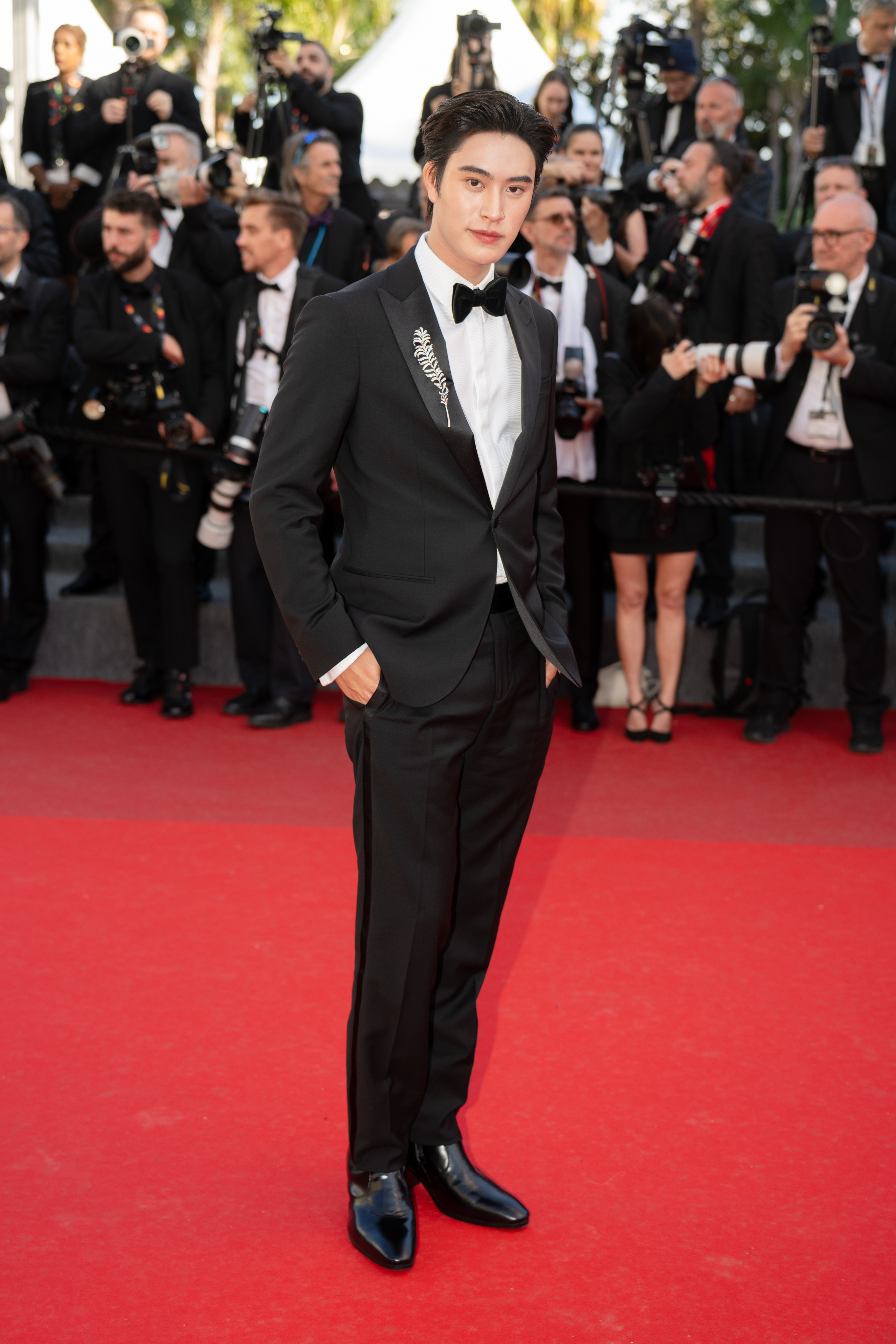 Image Description: Gemini attends the special screening red carpet of the movie Karma during the 79th Cannes Film Festival Cannes France 2026-05-15
