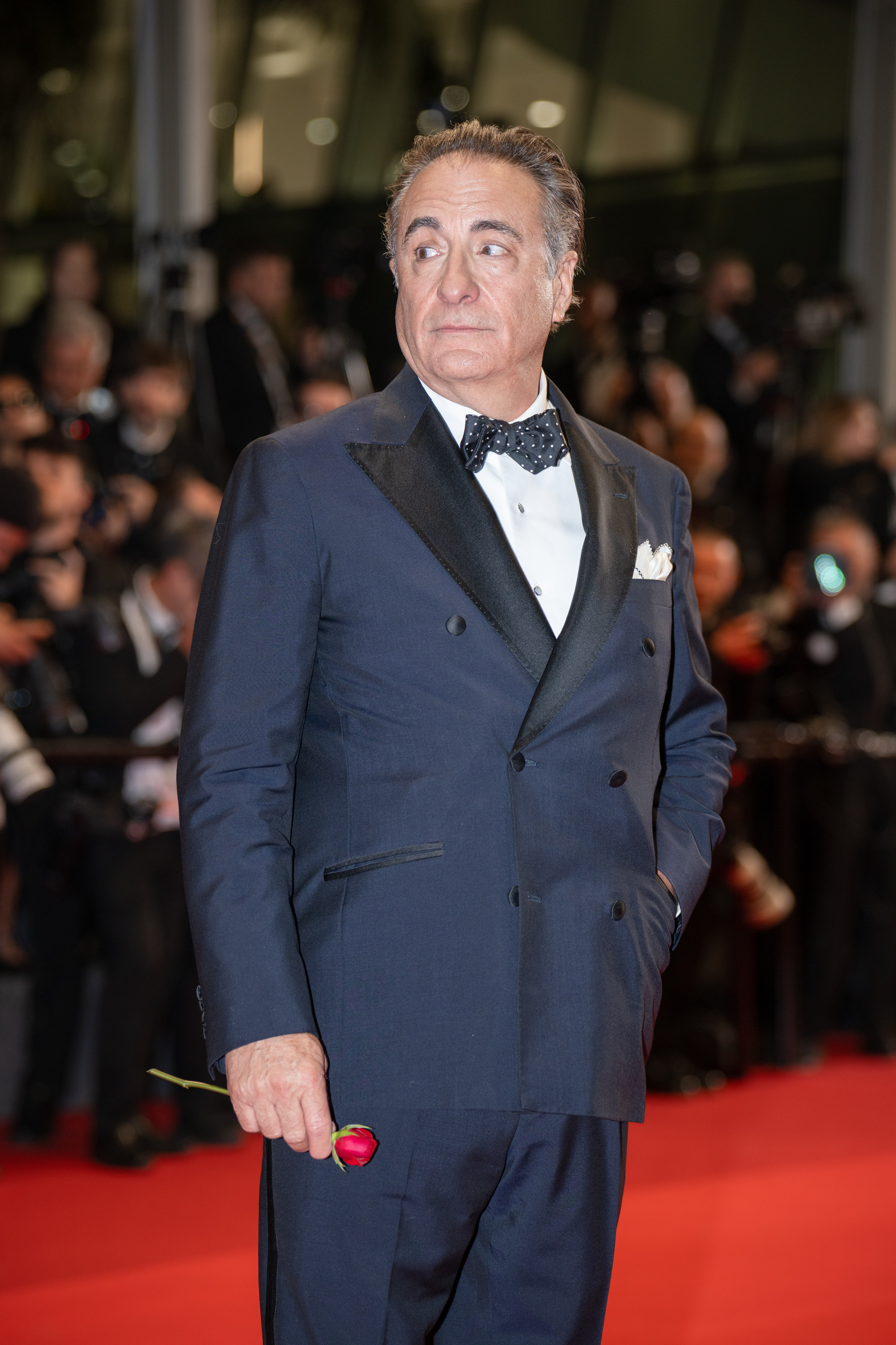 Image Description: Andy Garcia attends the special screening red carpet of the movie Diamond during the 79th Cannes Film Festival Cannes France 2026-05-19