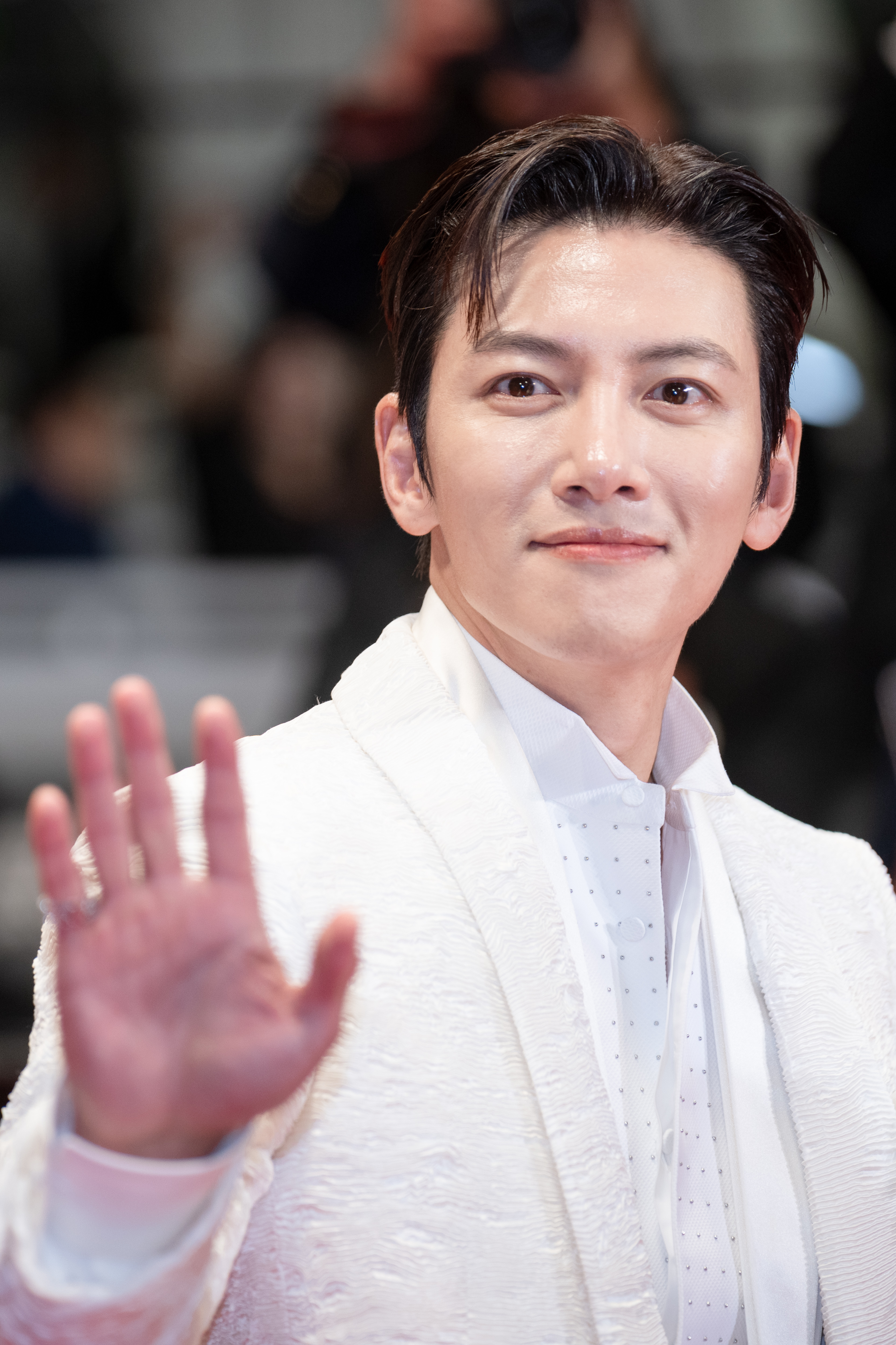 Image Description: Ji Chang-wook attends the midnight screening of the movie Gun-Che during the 79th Cannes Film Festival Cannes France 2026-05-15