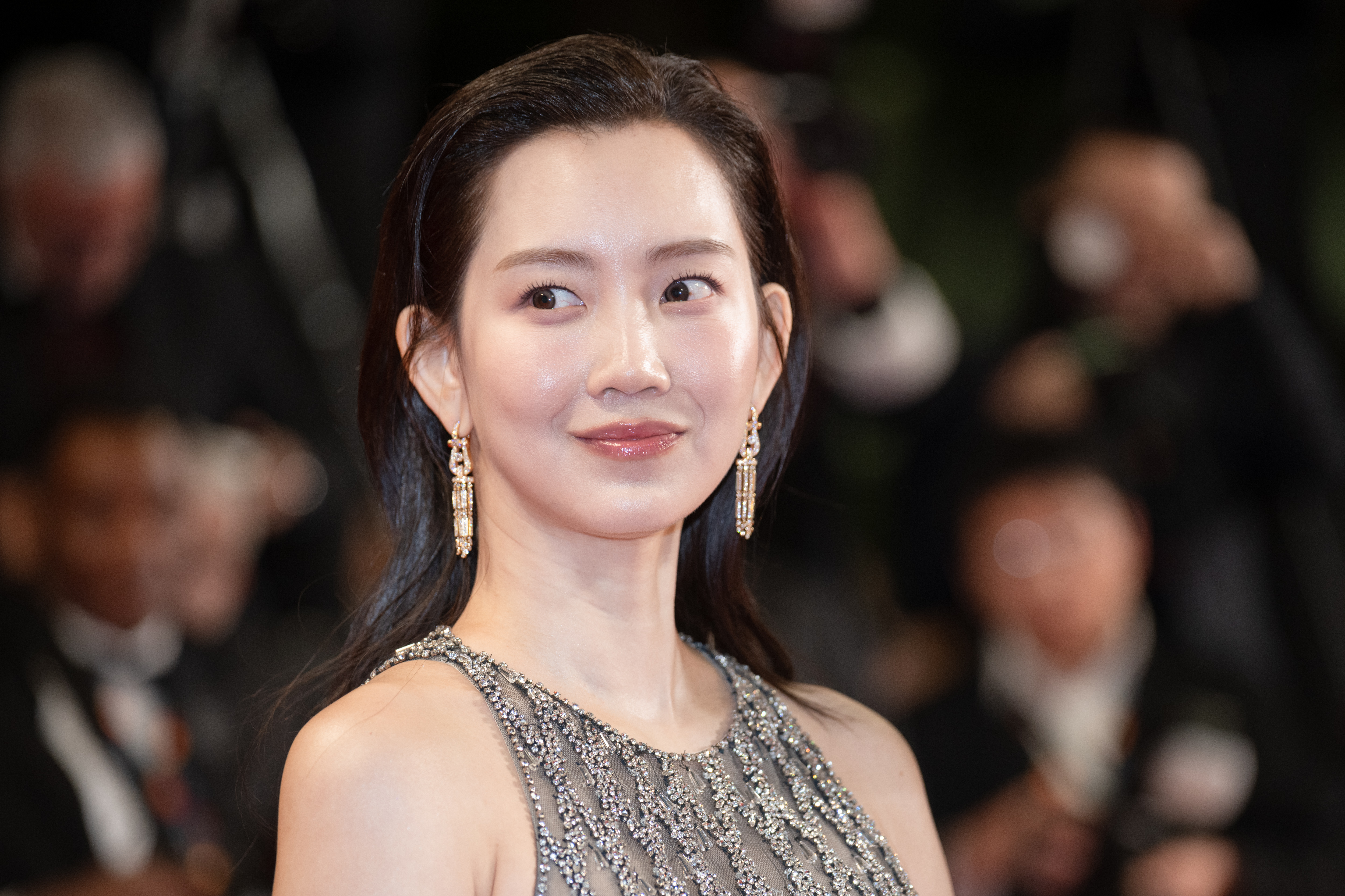 Image Description: Hyun-Been Shin attends the midnight screening of the movie Gun-Che during the 79th Cannes Film Festival Cannes France 2026-05-15