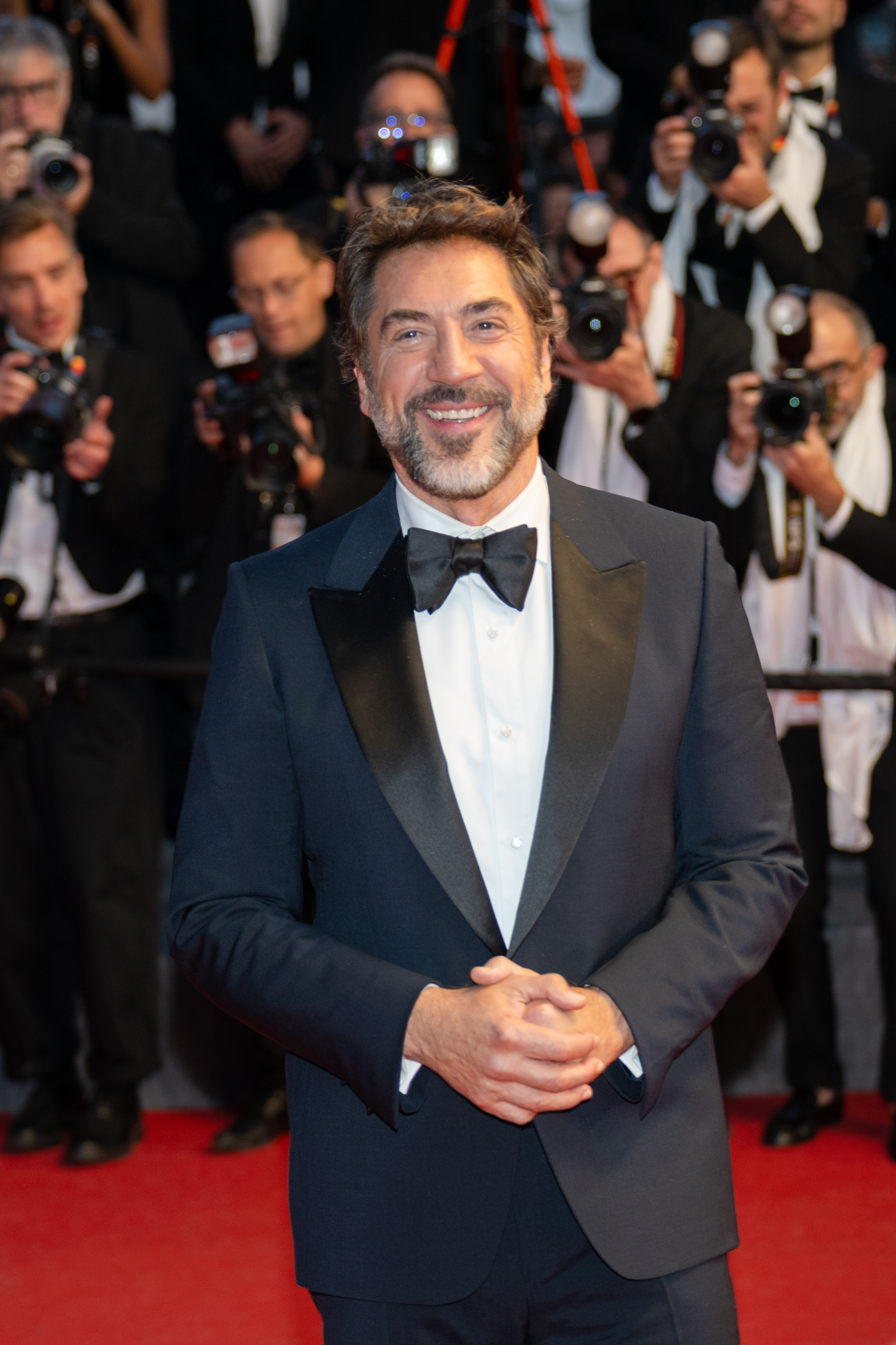 Image Description: Javier Bardem attends the competition screening red carpet of the movie El Ser Querido during the 79th Cannes Film Festival Cannes France 2026-05-16