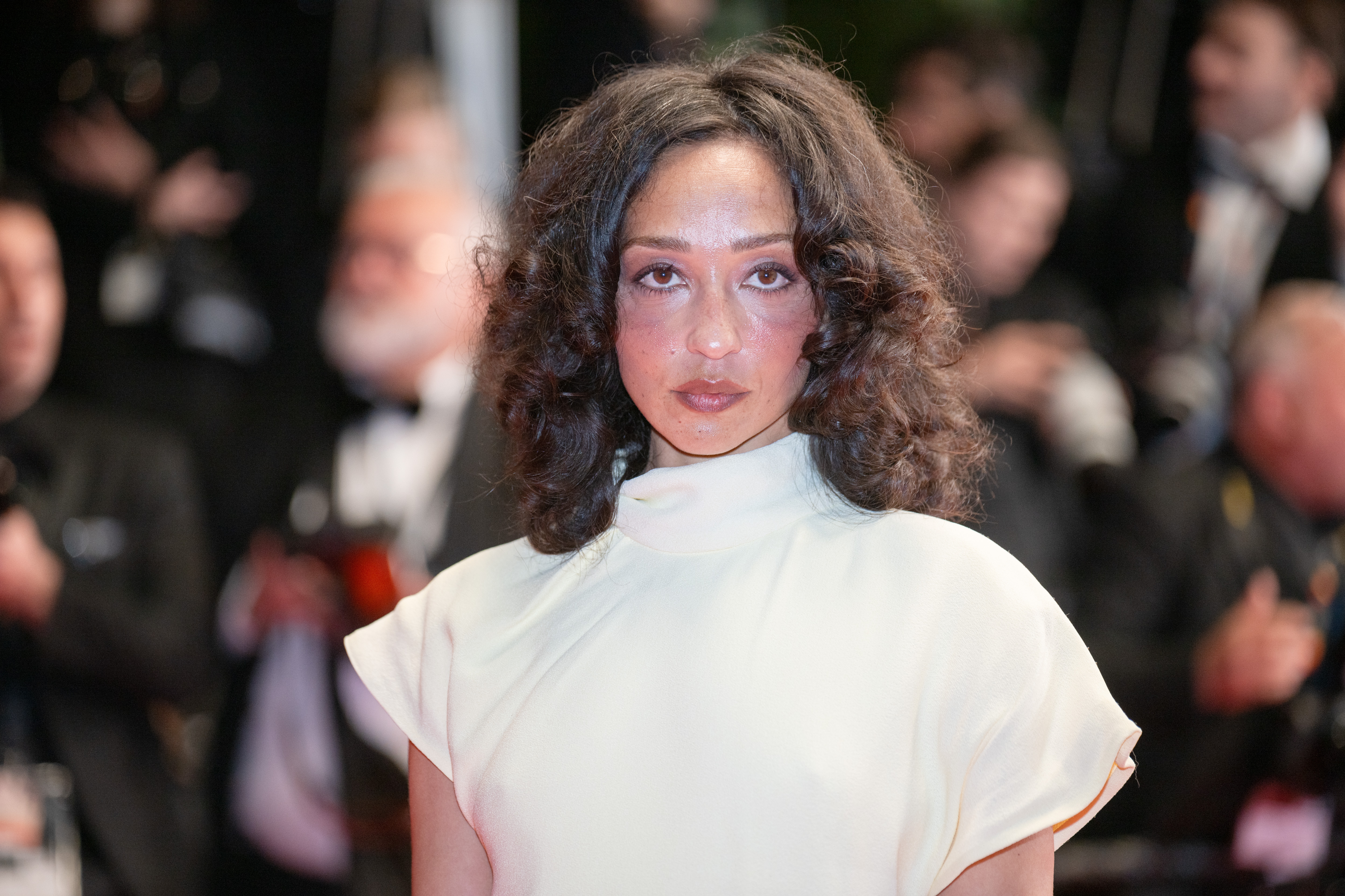 Image Description: Ruth Negga attends the competition screening red carpet of the movie The Man I Love during the 79th Cannes Film Festival Cannes France 2026-05-20