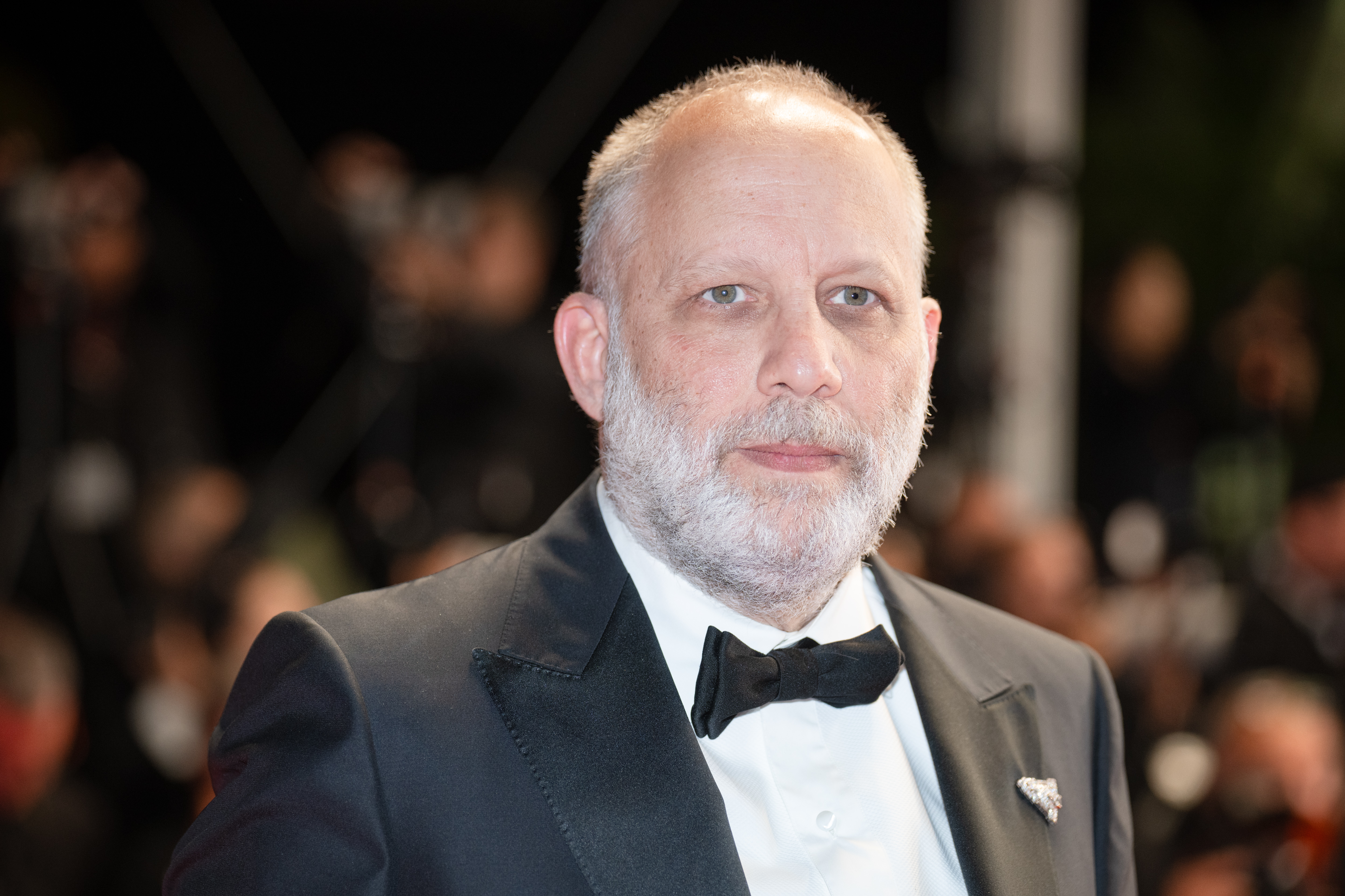Image Description: Ira Sachs attends the competition screening red carpet of the movie The Man I Love during the 79th Cannes Film Festival Cannes France 2026-05-20
