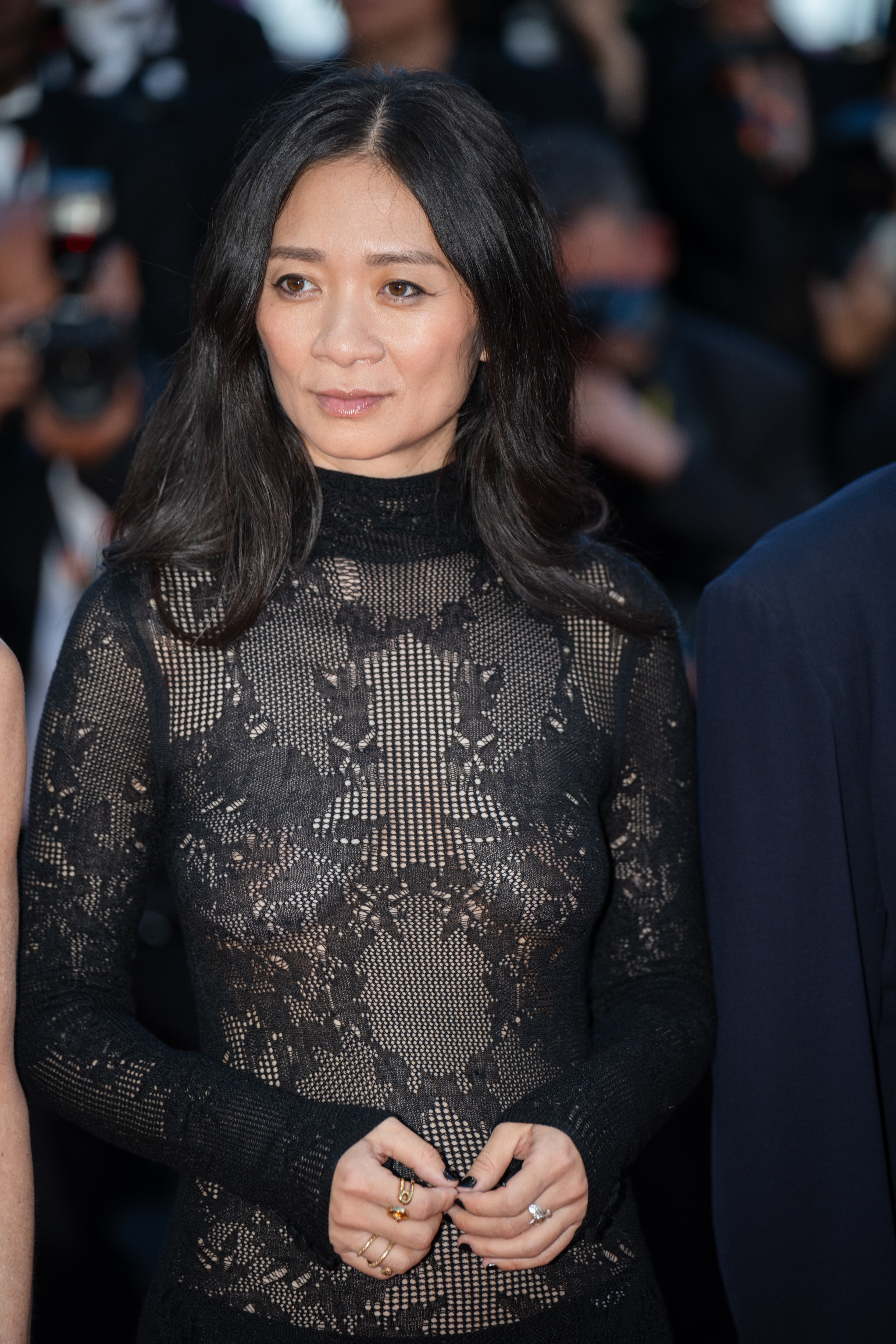 Image Description: Jury Member Chloe Zhao attends the opening ceremony red carpet of the movie La Venus Electrique during the 79th Cannes Film Festival Cannes France 2026-05-12