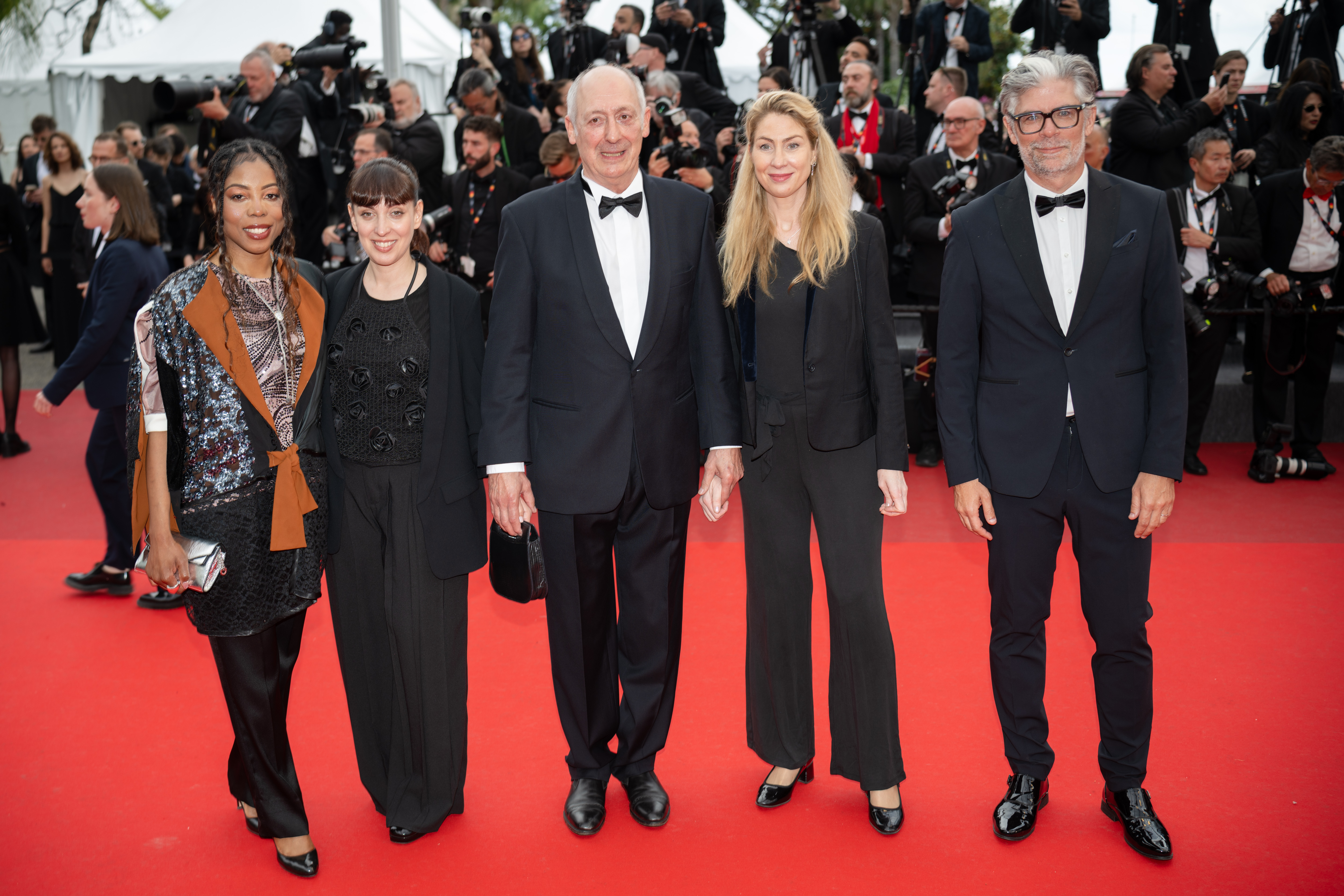 Image Description: Sam Karmann - C - attends the competition screening red carpet of the movie Fjord during the 79th Cannes Film Festival Cannes France 2026-05-18