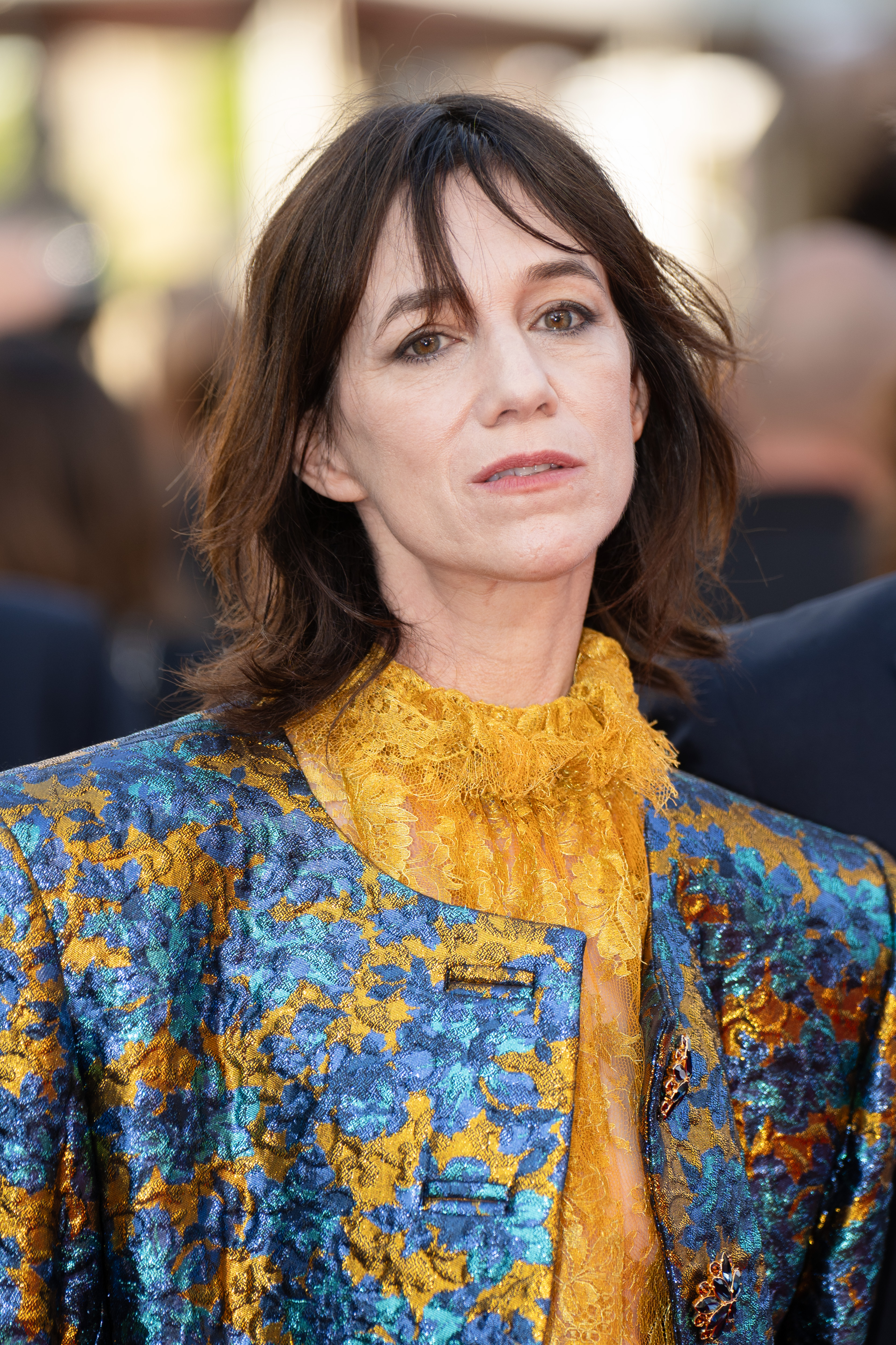 Image Description: Charlotte Gainsbourg attends the competition screening red carpet of the movie Fjord during the 79th Cannes Film Festival Cannes France 2026-05-18